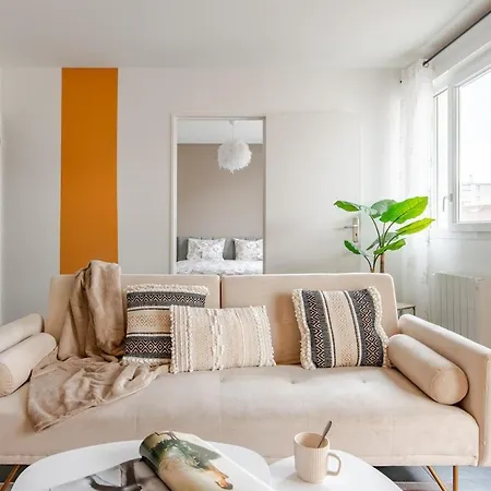 Appartement Cosy T2-tram-balcon-parking Lyon Vénissieux